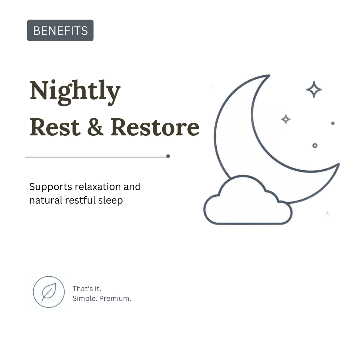 Nightly Rest & Restore Melatonin Gummies – 60 Count